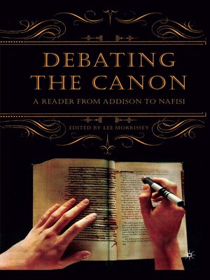 cover image of Debating the Canon